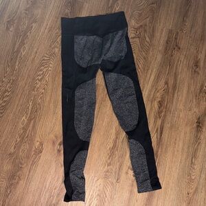 Black and Gray Leggings